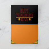 Gelukkig deken feestdagen kaart (Binnen)