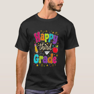 Gelukkig derde leerjaar t-shirt