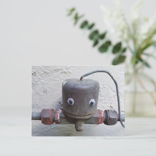 Gelukkig ding briefkaart (Staand voorkant)