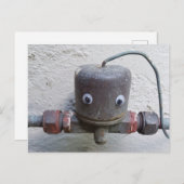 Gelukkig ding briefkaart (Voorkant / Achterkant)