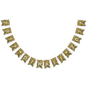 Gelukkig Diwali 2017 Goud Wit Glitter Lights Party Vlaggetjes (Alle)