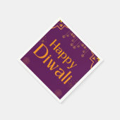 Gelukkig Diwali-feest Servet (Hoek)