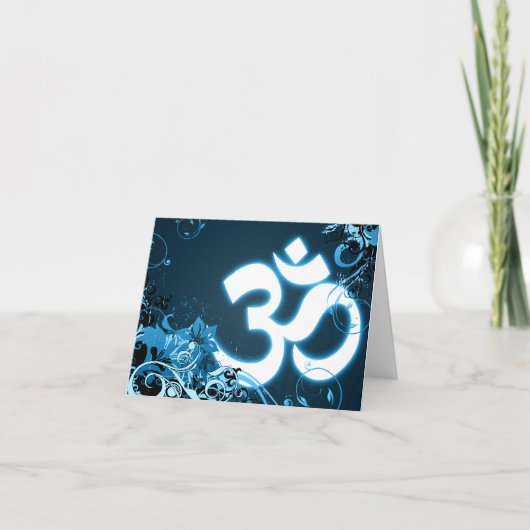 gelukkig diwali : hifi om glow kaart (Voorkant)