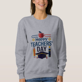 Gelukkig docentendag sweatshirt