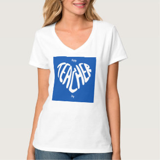 Gelukkig Docentendag t-shirt als cadeau