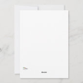 Gelukkig Doodle Halloween Geesten Patroon Vakantie Feestdagenkaart (Achterkant)