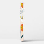 Gelukkig droog geverfd bloei naadloos  patroon. Case-Mate iPhone case (Achterkant / Links)