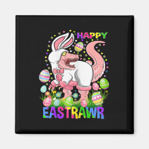 Gelukkig Eastrawr Grappige T Rex Pasen Dag Dinosau Magneet