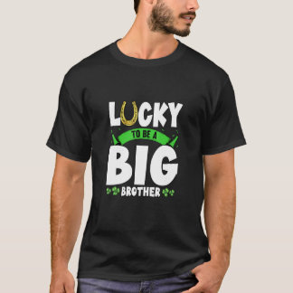 Gelukkig een grote broer uit de St. Patricks Shena T-shirt