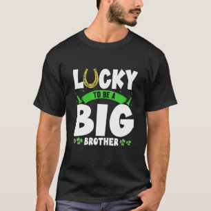 Gelukkig een grote broer uit de St. Patricks Shena T-shirt