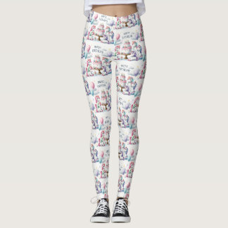 Gelukkig Eenhoorn Thema Leggings