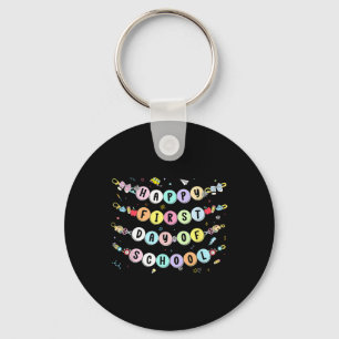 Gelukkig eerste schooldag Armband Terug naar schoo Sleutelhanger