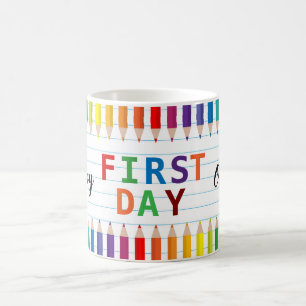 Gelukkig eerste schooldag mok – Leuk terug naar sc