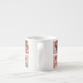 Gelukkig eerste Valentijnsdag samen espresso mok (Achterkant)