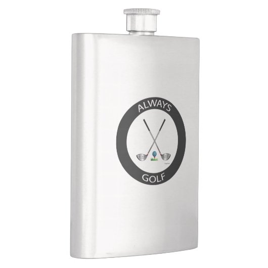 Gelukkig eervaldag Golf-Logo, kool-kolf Flacon (Rechts)