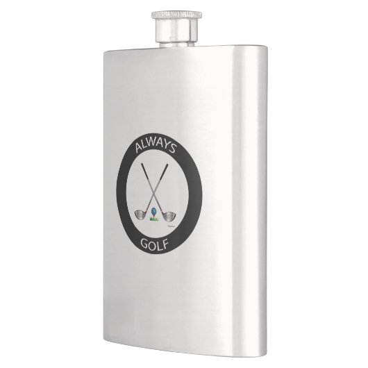 Gelukkig eervaldag Golf-Logo, kool-kolf Flacon (Links)