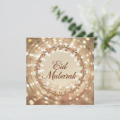Gelukkig Eid Mubarak kaart (Staand voorkant)