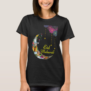 Gelukkig Eid Mubarak Koel Islamitisch Eid Mubarak T-shirt