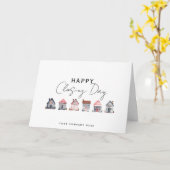 Gelukkig Einddag Kaart (Gele Bloem)