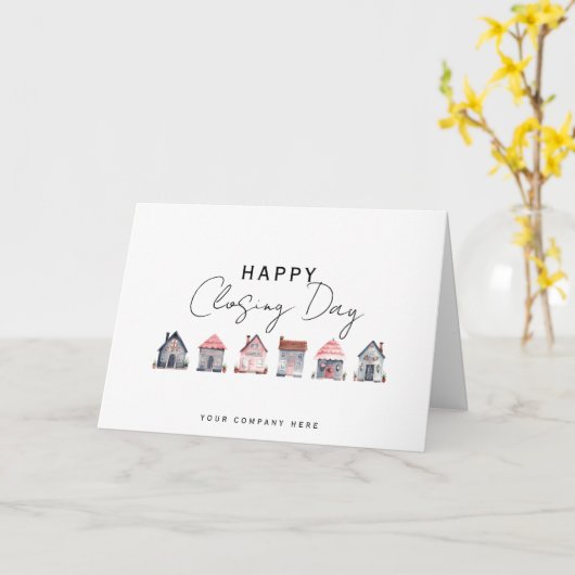 Gelukkig Einddag Kaart (Gele Bloem)