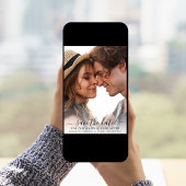 Gelukkig elke na foto save the date