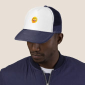Gelukkig Emoji Trucker Pet (In situ)