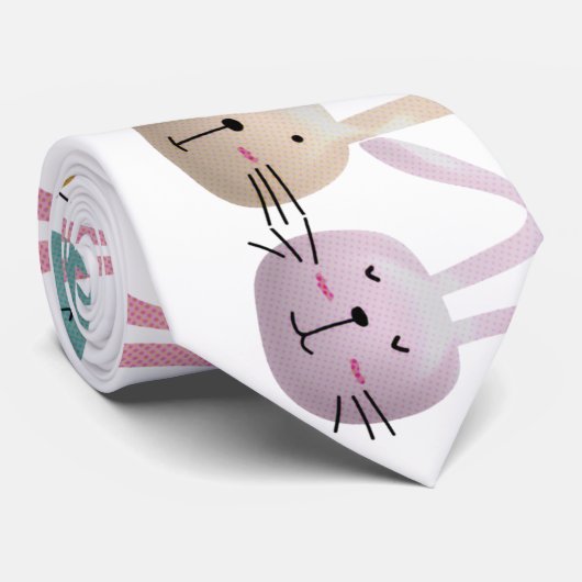 Gelukkig en gezegend Pasen Stropdas (Opgerold)