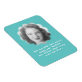 Gelukkig en gezond zijn, leuke foto magneet (Rechterzijde)