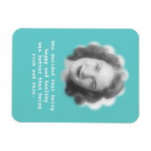 Gelukkig en gezond zijn, leuke foto magneet (Horizontaal)