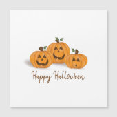 Gelukkig en glimlachend Jack O Lantern (Voorkant)