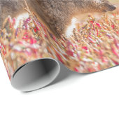 Gelukkig en leuk citaat uit Australië Cadeaupapier (Rol Hoek)