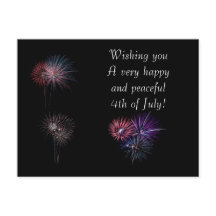 Gelukkig en vreedzaam op 4 juli