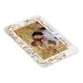 Gelukkig en zegend Happy Thanksgiving Herfst Folia Magneet (Rechterzijde)