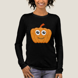 Gelukkig enge Chibi-pompoen Tri-Blend Shirt