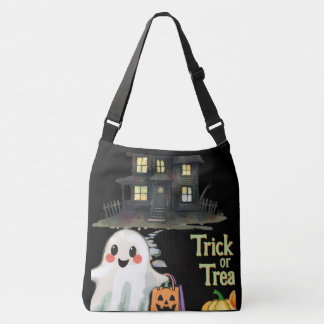 Gelukkig enge seizoen crossbody tas