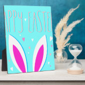 gelukkig esster bunny fotoplaat (Zijkant)