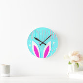 gelukkig esster bunny ronde klok (Huis)