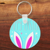 gelukkig esster bunny sleutelhanger (Voorkant)