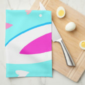 gelukkig esster bunny theedoek (Quarter Fold)