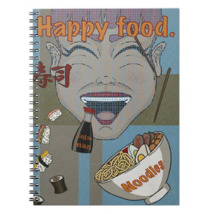 Gelukkig eten notitieboek