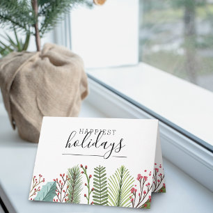 Gelukkig feest Business Style kerstkaart Kaart