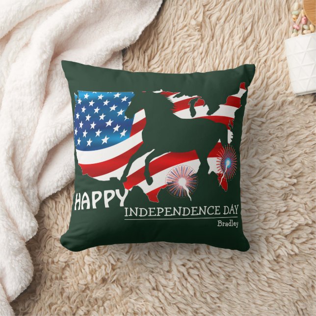 Gelukkig feest op de vierde dag van de onafhankeli kussen (Deken)