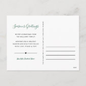 Gelukkig Feestdagen Green Buffalo Foto Collage (Achterkant)