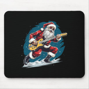 Gelukkig feestelijk Seizoen met deze coole Guitar Muismat