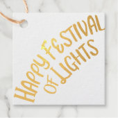 Gelukkig Festival van Lichten Bedankjes Labels (Voorkant)