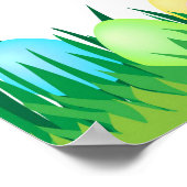 Gelukkig fitness Pasen! Poster (Hoek)