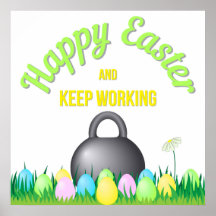 Gelukkig fitness Pasen!