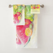 Gelukkig fruit bad handdoek (Insitu)