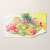 Gelukkig fruit bad handdoek (Handdoek)