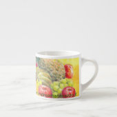 Gelukkig fruit espresso kop (Rechts)